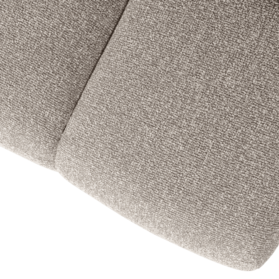 MOJO EETBANK 164 CM BOUCLE BEIGE MELANGE