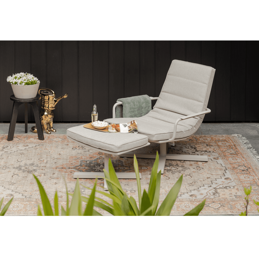 COOSA TUIN HOCKER ALUMINIUM ZAND