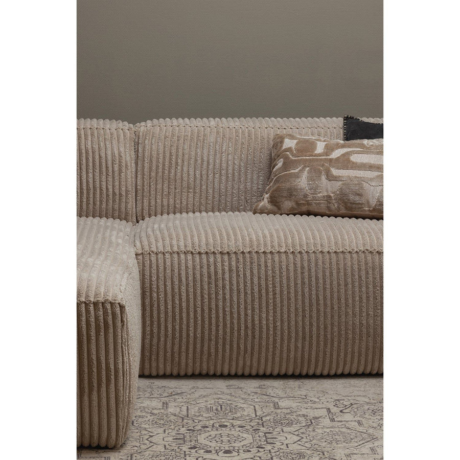BEAN CHAISE LONGUE BANK LINKS RIBSTOF TRAVERTIN