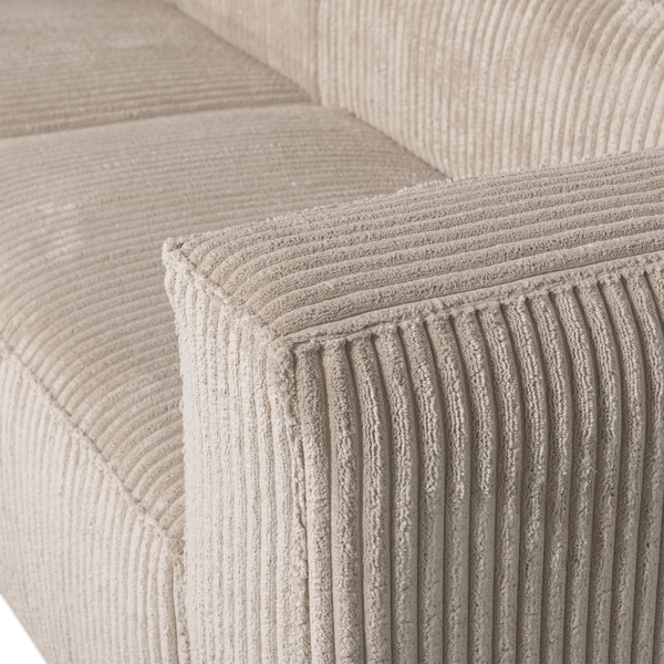 BEAN CHAISE LONGUE BANK LINKS RIBSTOF TRAVERTIN