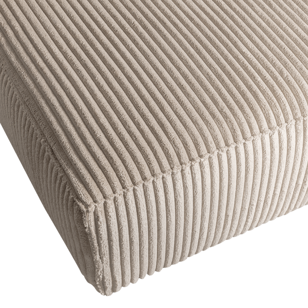 BEAN CHAISE LONGUE BANK LINKS RIBSTOF TRAVERTIN