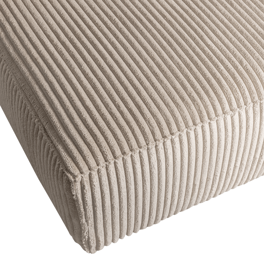BEAN CHAISE LONGUE BANK LINKS RIBSTOF TRAVERTIN