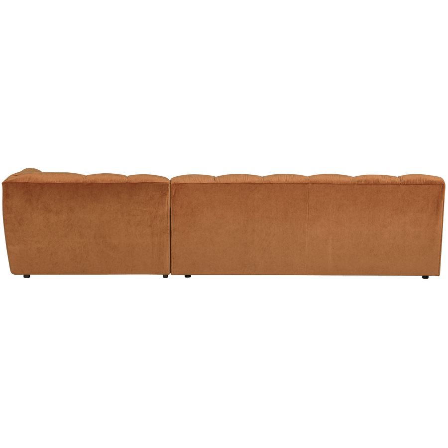 ALLURE CHAISE LONGUE RECHTS VELVET TERRA