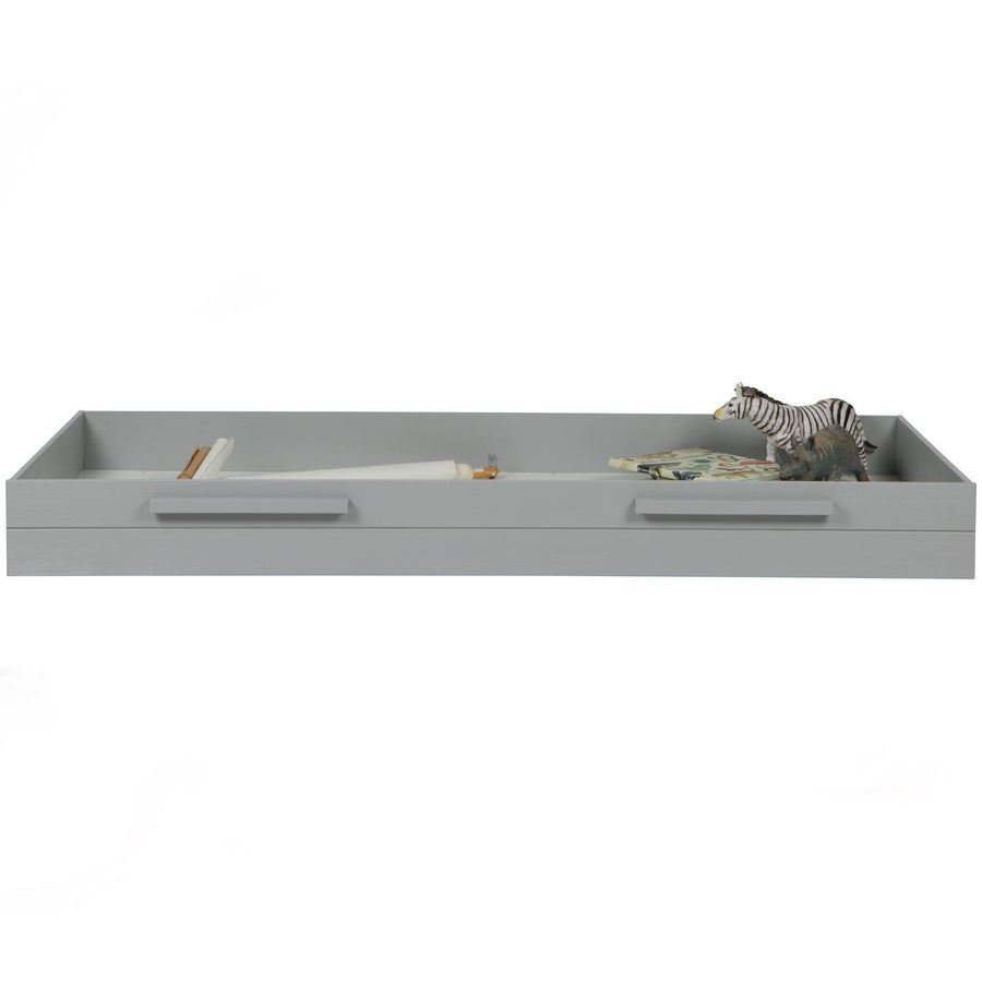 DENNIS BED 90X200 CM GRENEN GEBORSTELD BETONGRIJS [fsc]