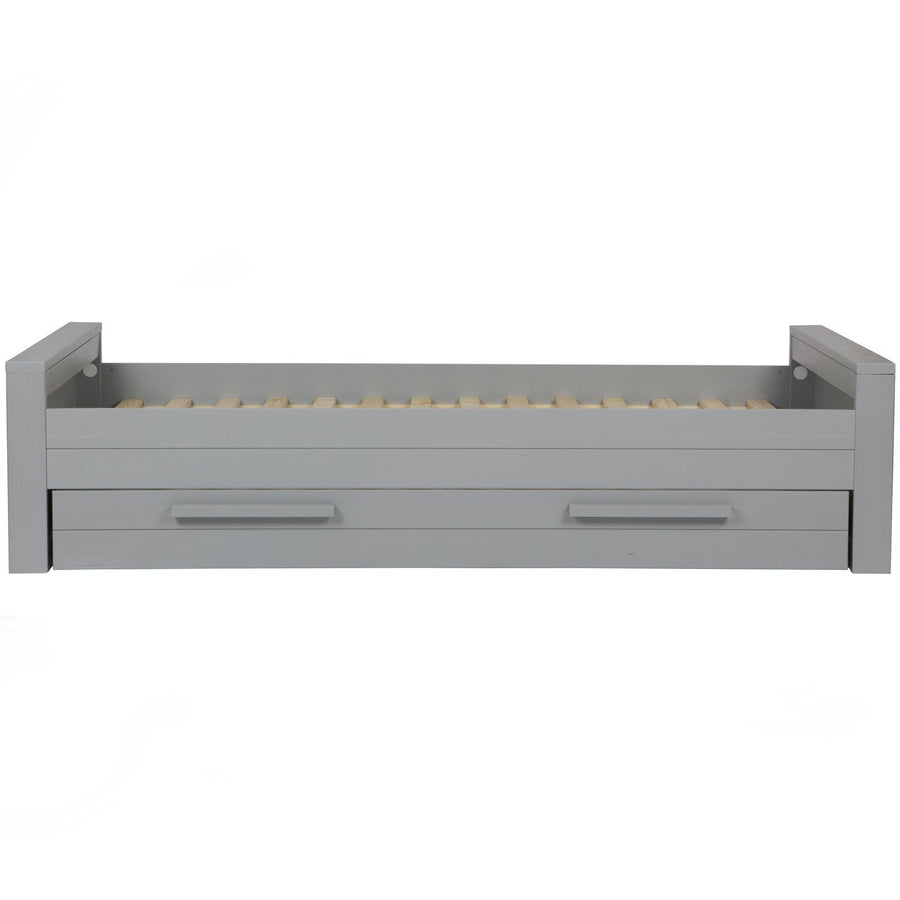 DENNIS BED 90X200 CM GRENEN GEBORSTELD BETONGRIJS [fsc]