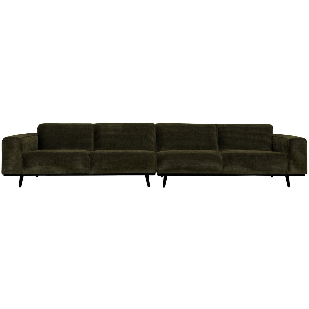 STATEMENT XL 4-ZITS BANK 372 CM RIBSTOF WARMGROEN