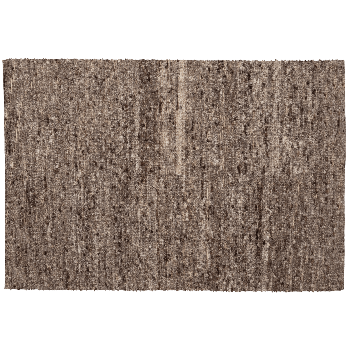 EFIA VLOERKLEED WOL BRUIN MELANGE 170X240 CM