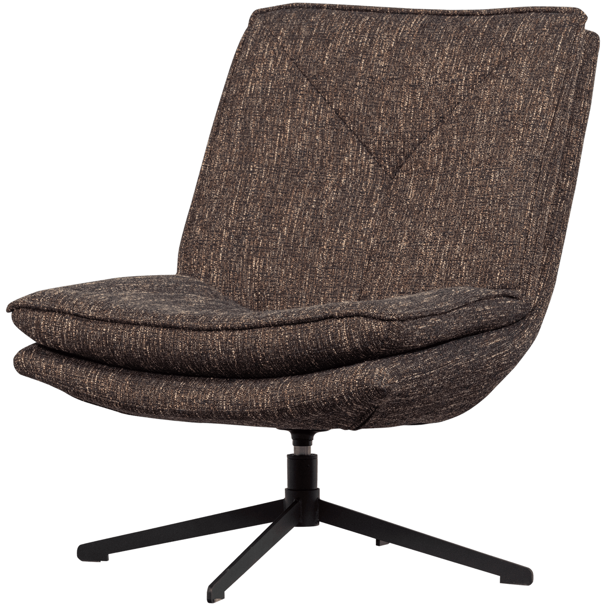 MILARO DRAAIFAUTEUIL BRUIN MELANGE