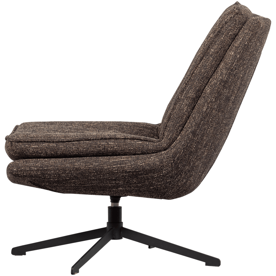 MILARO DRAAIFAUTEUIL BRUIN MELANGE