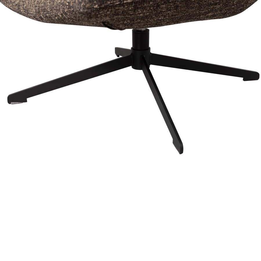 MILARO DRAAIFAUTEUIL BRUIN MELANGE