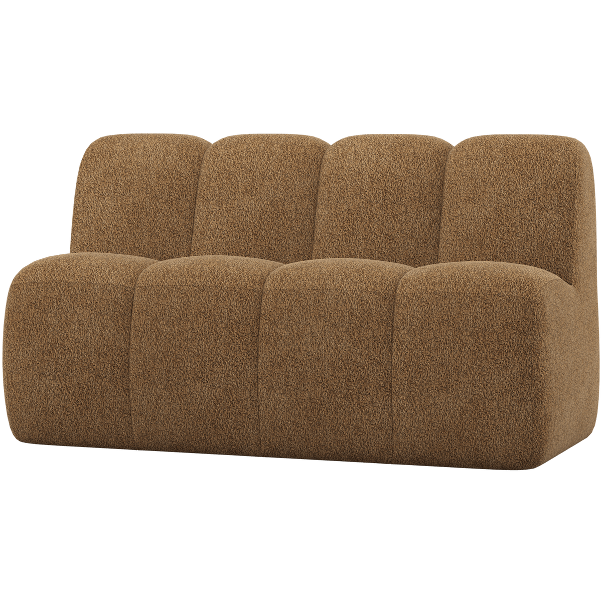 MOJO EETBANK 164 CM MET RUGLEUNING WOLLIG HONINGGEEL