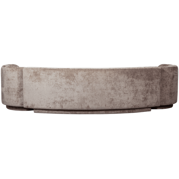 COMBI-POPULAR: BANKJE + Fauteuil TAUPE