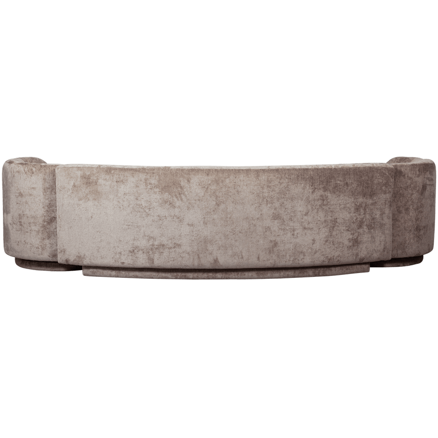 COMBI-POPULAR: BANKJE + Fauteuil TAUPE