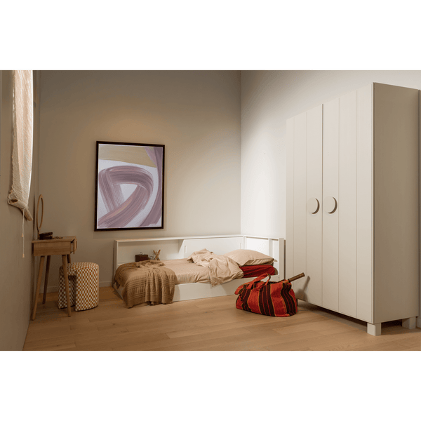 CARTER HOEKBED LINKS/RECHTS GRENEN WIT [fsc]