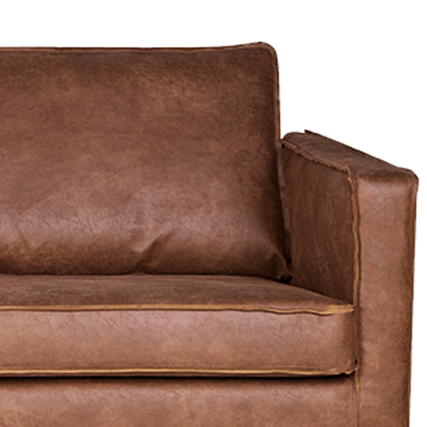 RODEO 3-ZITS BANK ECOLEER COGNAC