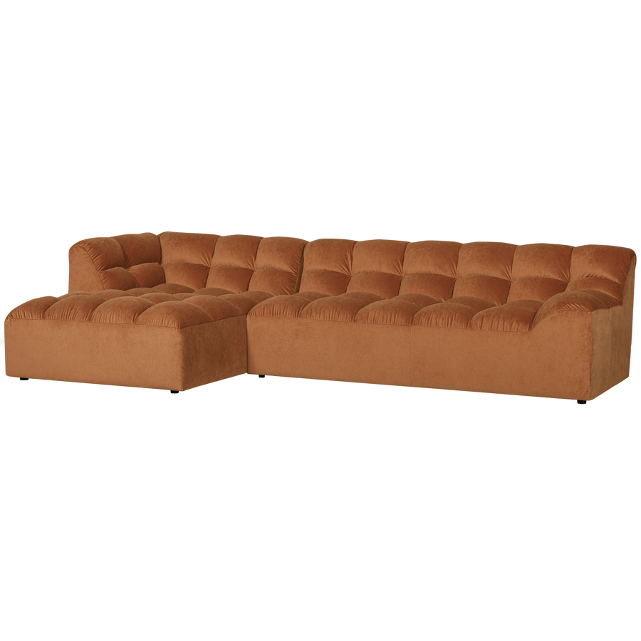 ALLURE CHAISE LONGUE LINKS VELVET TERRA