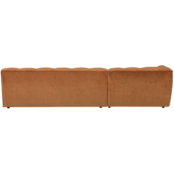 ALLURE CHAISE LONGUE LINKS VELVET TERRA