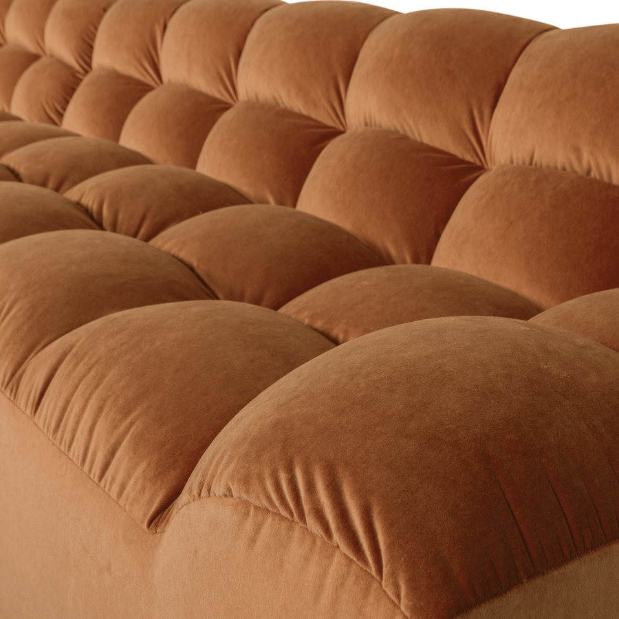 ALLURE CHAISE LONGUE LINKS VELVET TERRA