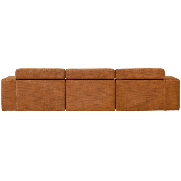 NOVI CHAISE LONGUE BANK LINKS ORANJE MELANGE