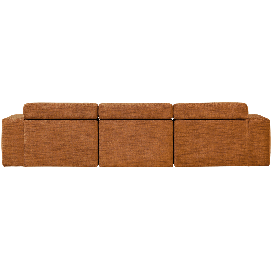 NOVI CHAISE LONGUE BANK LINKS ORANJE MELANGE