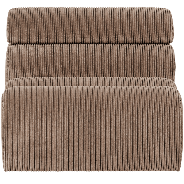 NOVI 1-ZITS ELEMENT RIBSTOF TAUPE