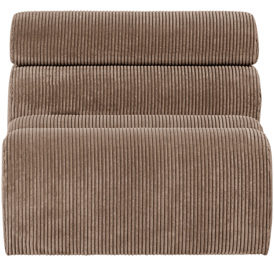 NOVI 1-ZITS ELEMENT RIBSTOF TAUPE