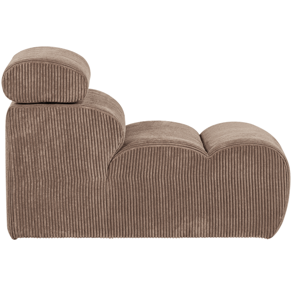 NOVI 1-ZITS ELEMENT RIBSTOF TAUPE