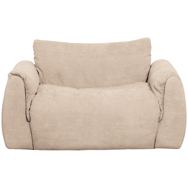 BAGGY LOVESEAT GEWEVEN CHENILLE ZAND
