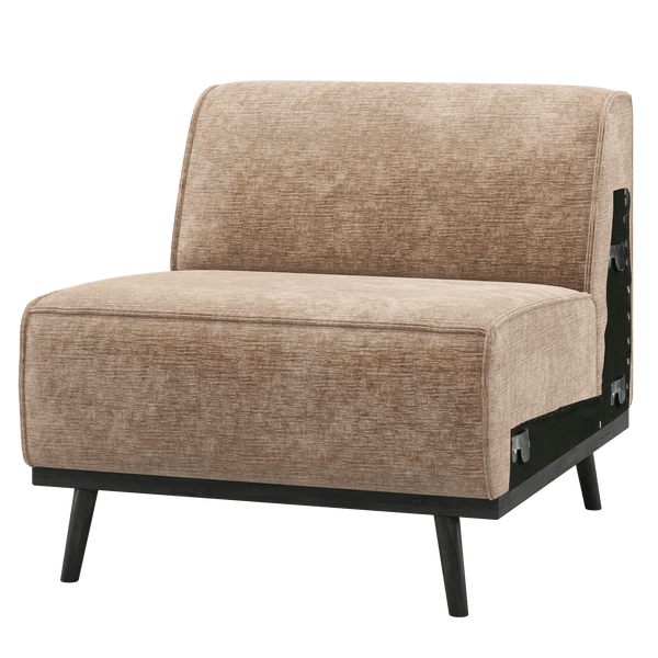 STATEMENT 1-ZITS ELEMENT CHENILLE VELVET TAUPE