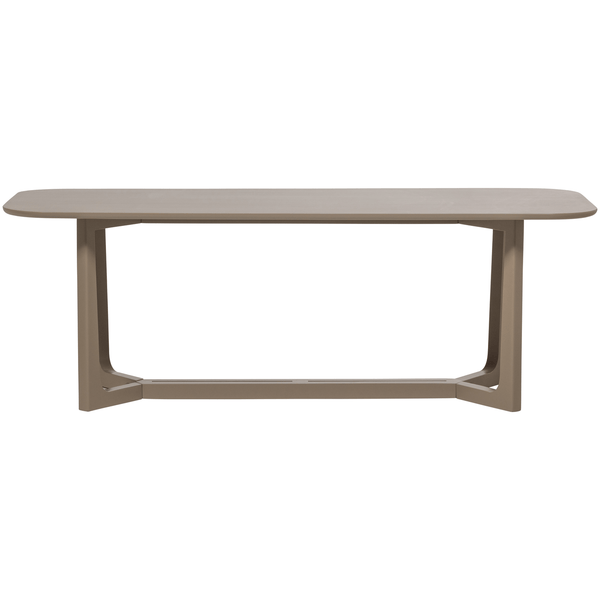 FERION EETTAFEL MANGOHOUT MUD 240X90 CM
