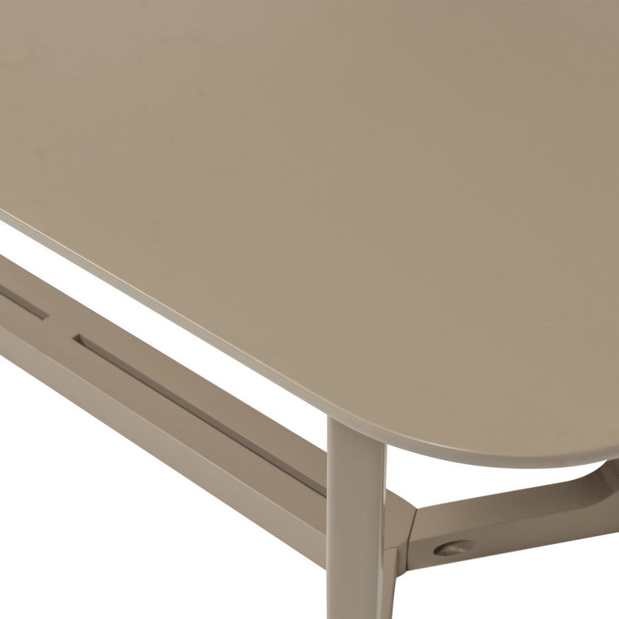 FERION EETTAFEL MANGOHOUT MUD 240X90 CM
