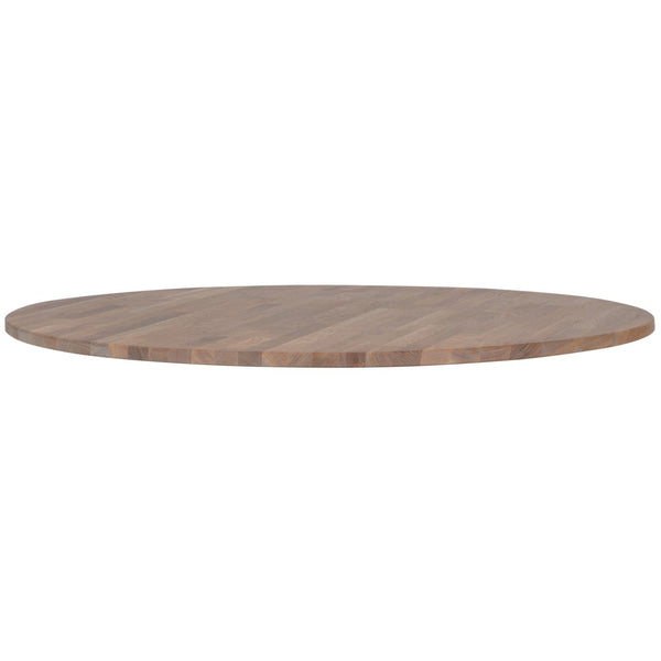 TABLO TAFELBLAD ROND EIKEN O120 CM OLIE GRIJS [fsc]