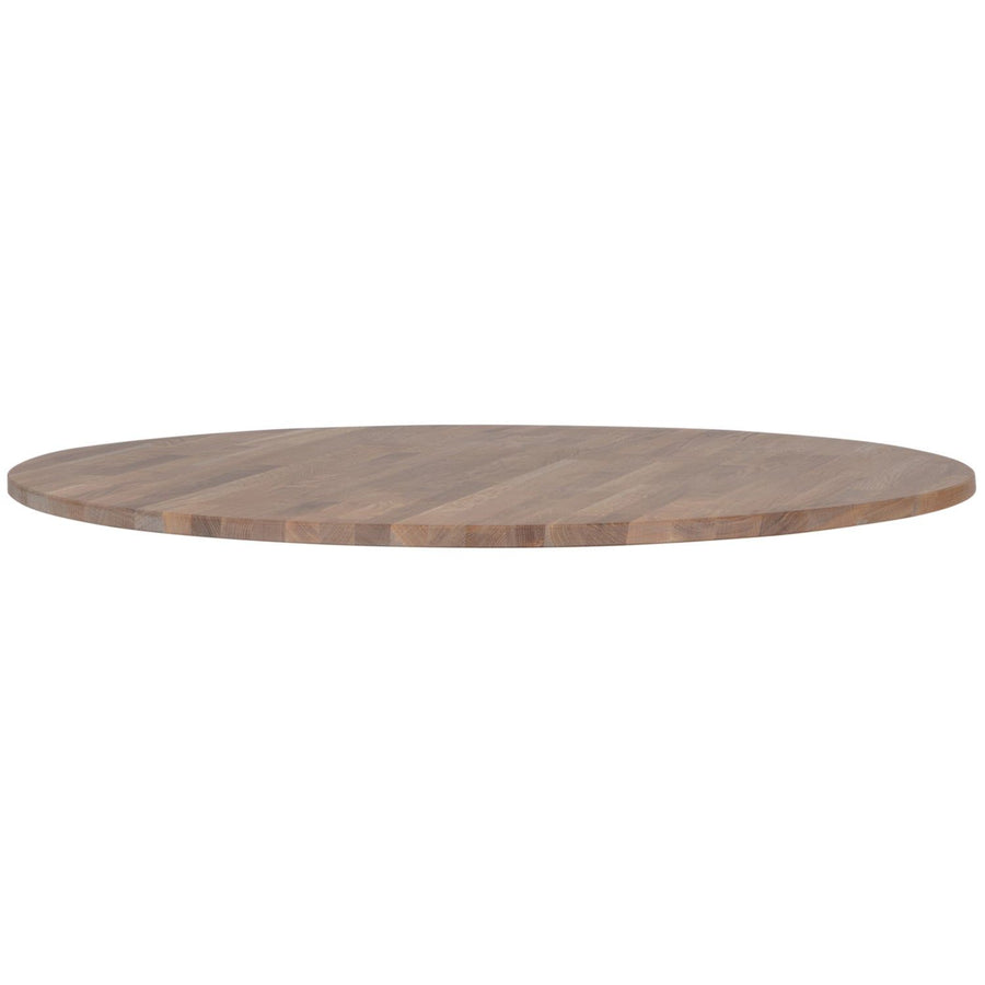 TABLO TAFELBLAD ROND EIKEN O120 CM OLIE GRIJS [fsc]