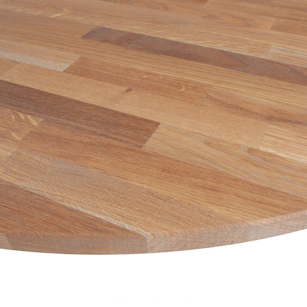 TABLO TAFELBLAD ROND EIKEN O120 CM OLIE GRIJS [fsc]