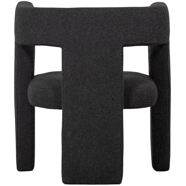 TIWA FAUTEUIL BOUCLE DONKERGRIJS