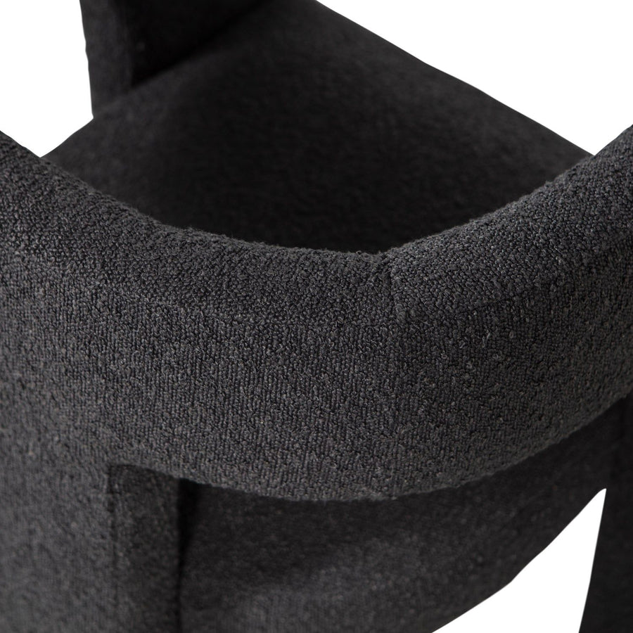 TIWA FAUTEUIL BOUCLE DONKERGRIJS