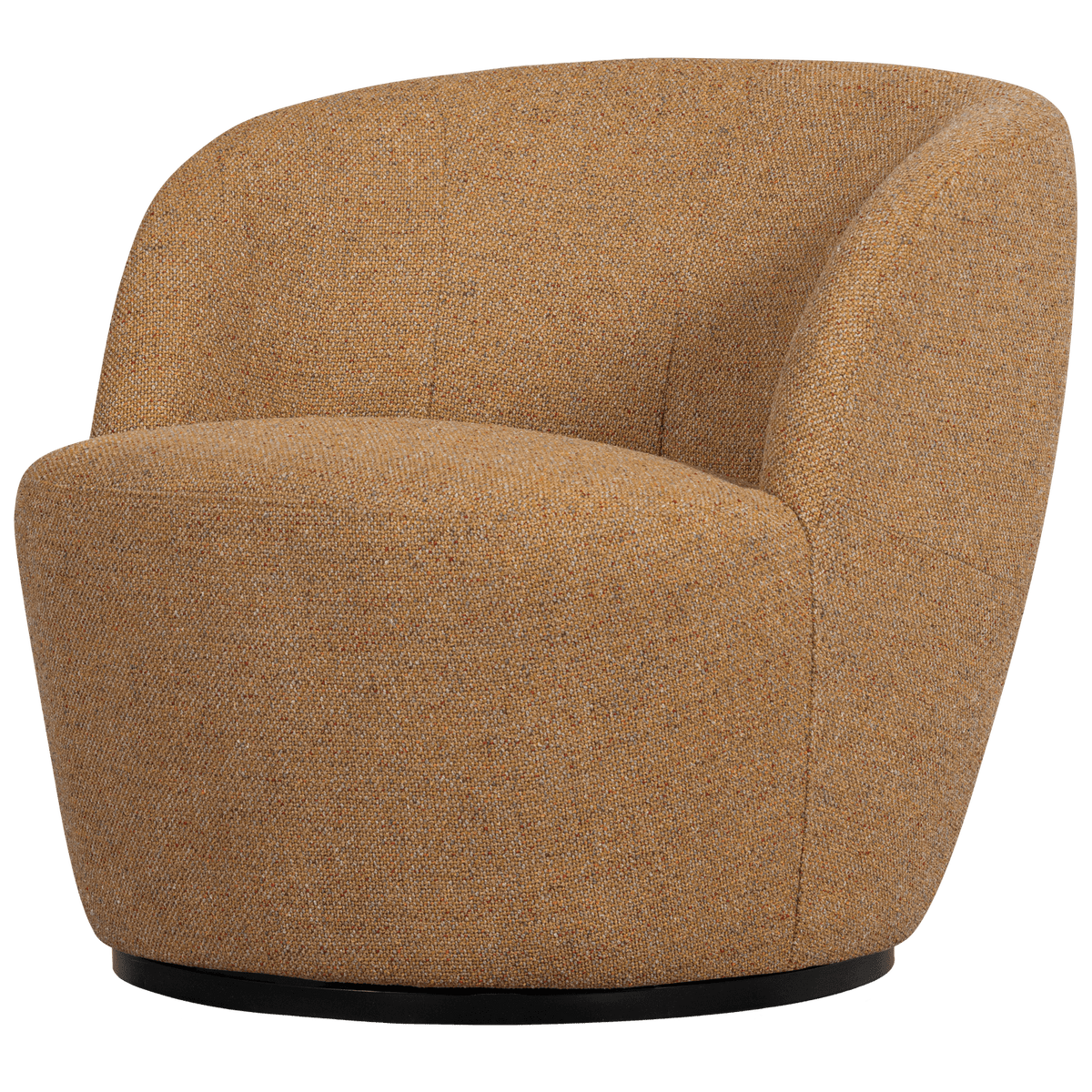 SERRA DRAAIFAUTEUIL GEWEVEN STOF CURRY MELANGE