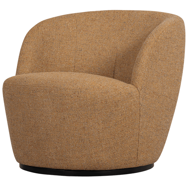 SERRA DRAAIFAUTEUIL GEWEVEN STOF CURRY MELANGE