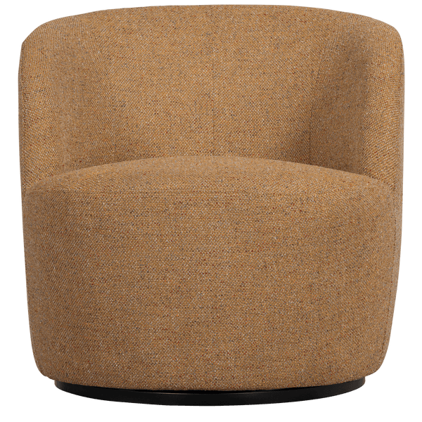 SERRA DRAAIFAUTEUIL GEWEVEN STOF CURRY MELANGE