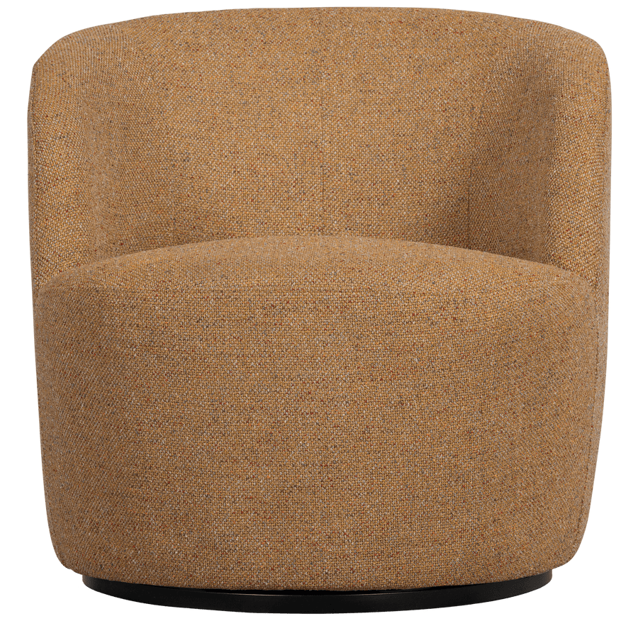 SERRA DRAAIFAUTEUIL GEWEVEN STOF CURRY MELANGE