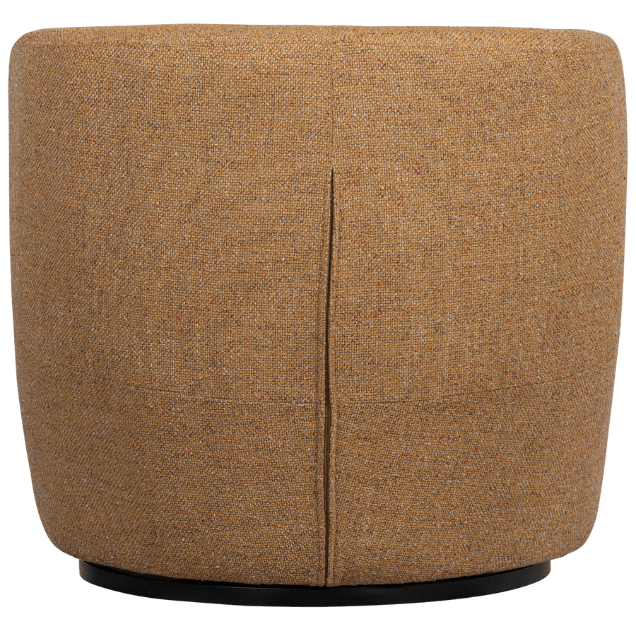 SERRA DRAAIFAUTEUIL GEWEVEN STOF CURRY MELANGE