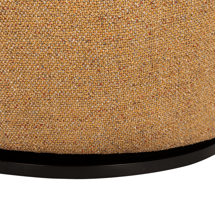 SERRA DRAAIFAUTEUIL GEWEVEN STOF CURRY MELANGE