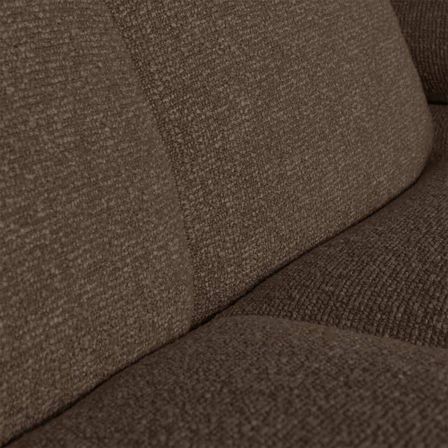MOJO CHAISE LONGUE BANK LINKS BOUCLE BRUIN MELANGE