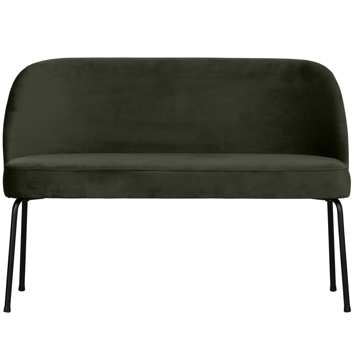 VOGUE EETBANK VELVET DONKERGROEN