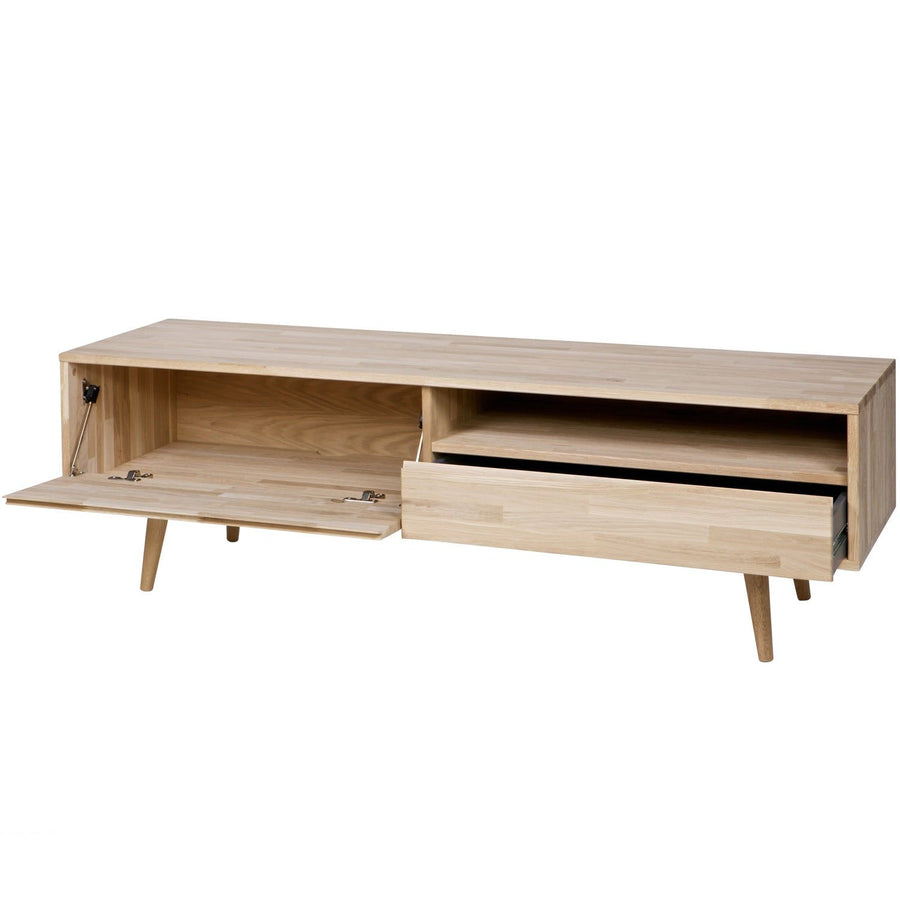 TYGO TV MEUBEL 150 CM EIKEN MET RETRO POTEN [fsc]