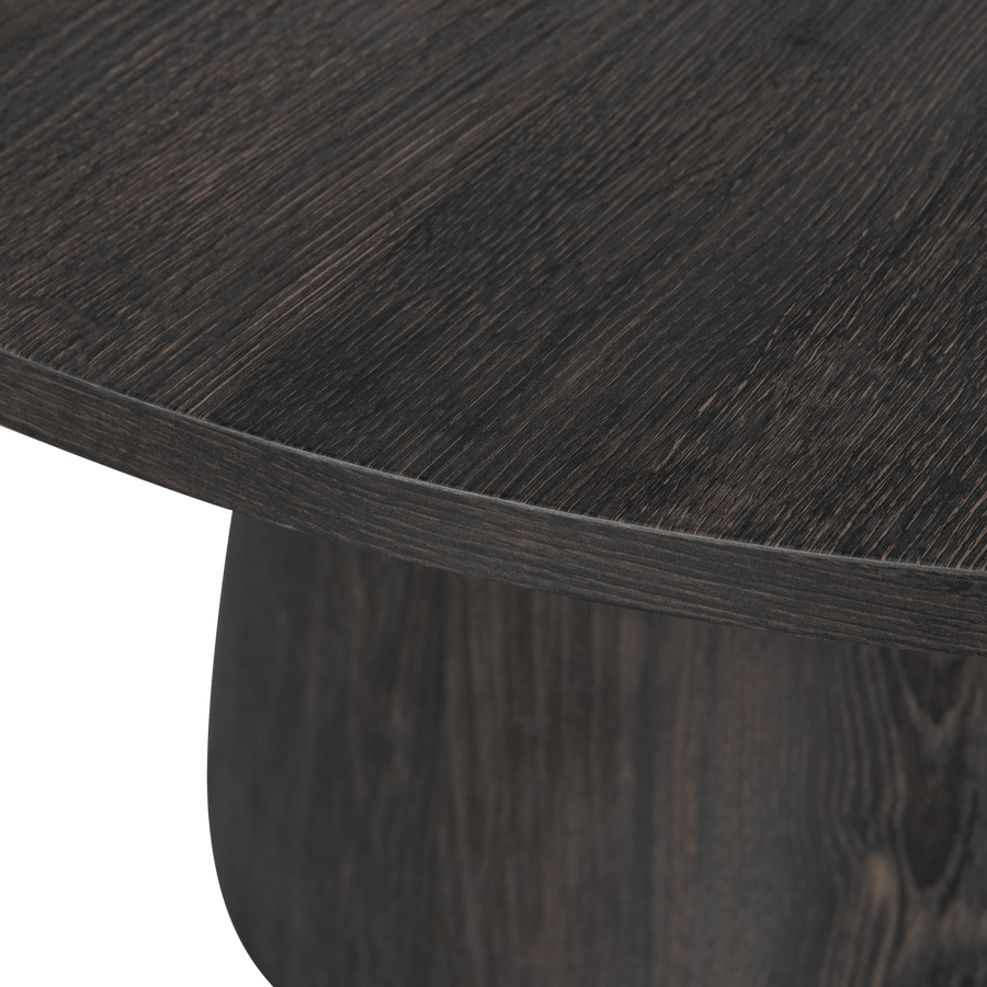 MAAN SALONTAFEL MDF DONKERBRUIN 45XO60 CM