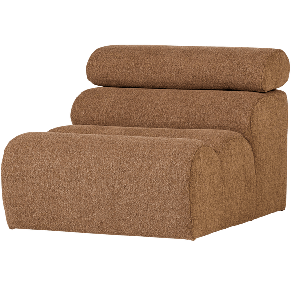 NOVI 1-ZITS ELEMENT BOUCLE KARAMELBRUIN