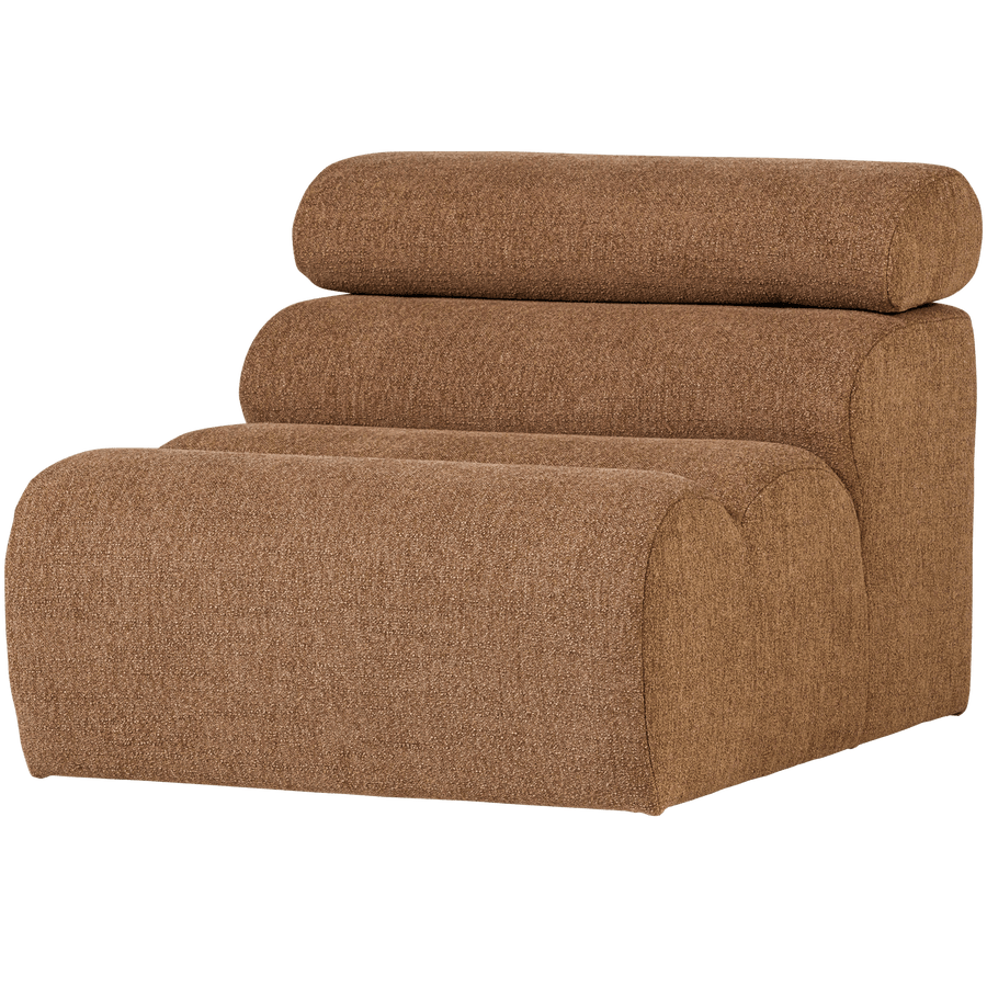NOVI 1-ZITS ELEMENT BOUCLE KARAMELBRUIN