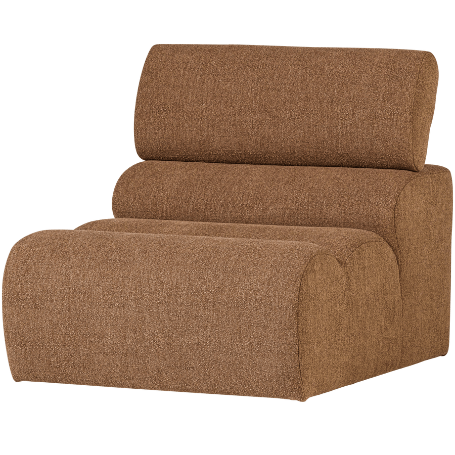 NOVI 1-ZITS ELEMENT BOUCLE KARAMELBRUIN