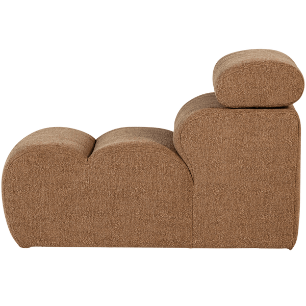 NOVI 1-ZITS ELEMENT BOUCLE KARAMELBRUIN